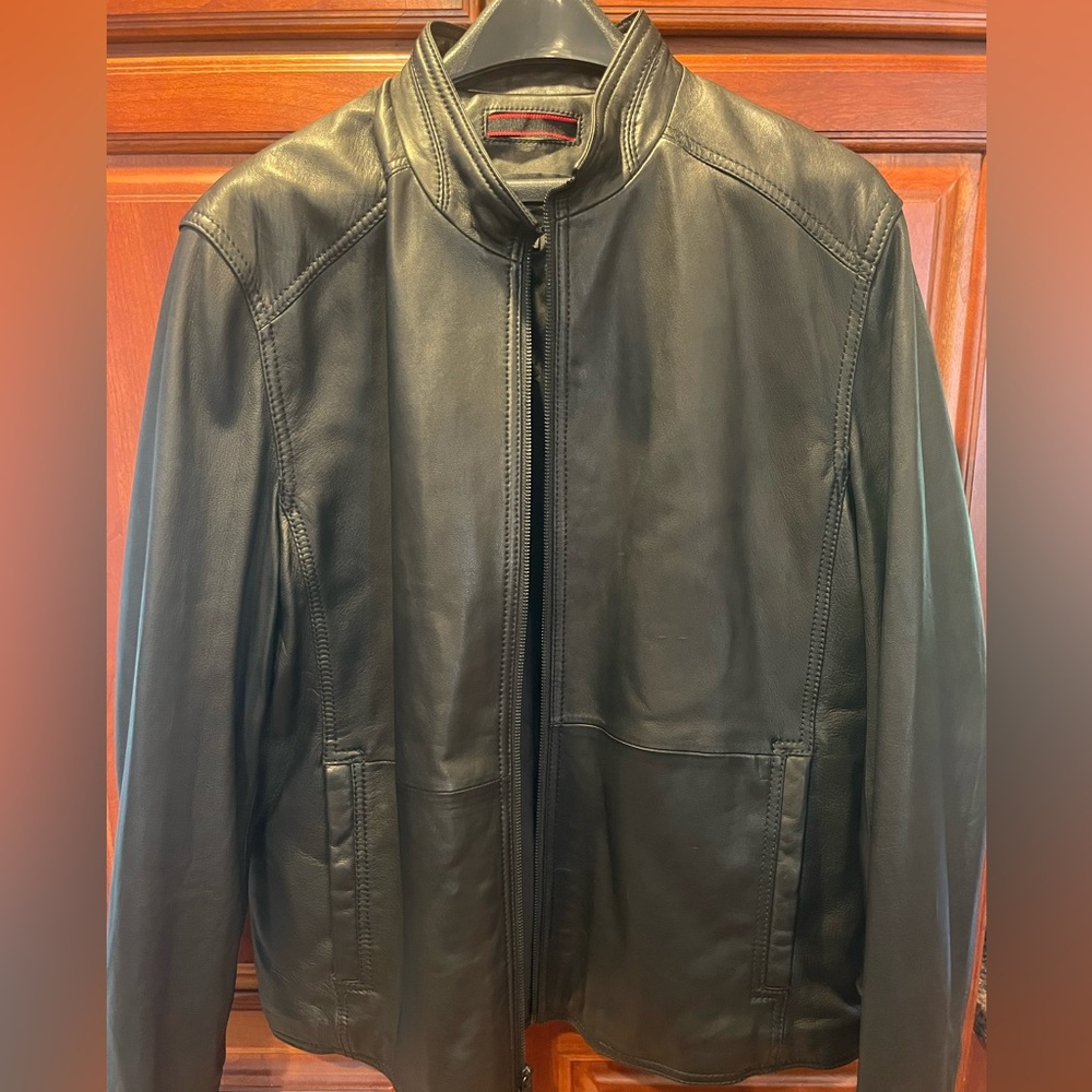 Andrew Marc leather jacket Black Men’s XL